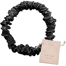 Amazon | ANDSILK シルク シュシュ 50mm シルクシュシュ